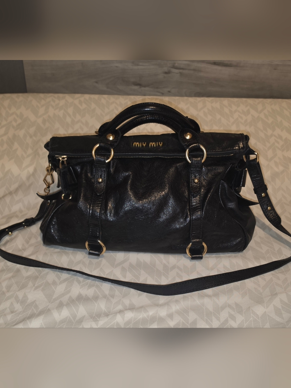 Miu Miu Vitello Bow Bag